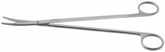 110-318 - RAGNELL SPATULATED TIP SCISSORS POWER CUT SILVER CURVED 9"