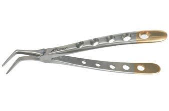 1103-359L - UNIVERSAL EXTRACTING FORCEPS LOWER MOLARS/ROOTS DELICATE TIPS 7 1/2"