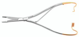 1103-596 - MATHIEU OLSEN NEEDLE HOLDER TC SERRATED 6 3/4"