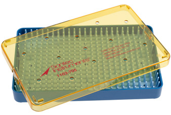 1103-705 - THERMOPLASTIC INSTRUMENT TRAY W/MAT 6 x 4 x 0.75" PT