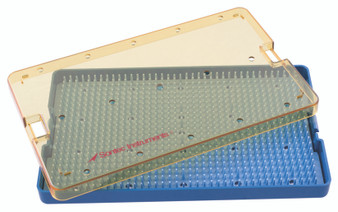 1103-710 - THERMOPLASTIC INSTRUMENT TRAY W/ MAT 10 x 6 x 0.75" PT