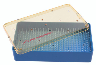 1103-724 - THERMOPLASTIC INSTRUMENT TRAY DEEP W/MAT 4 x 7.5 x 1.5" PT