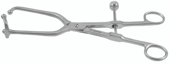 1106-022 - HIP REDUCTION CLAMP 3 BALLS SPIKES W/SPEED LOCK 10"
