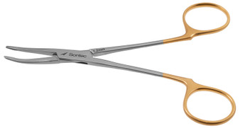 1106-077 - MICRO FRIEDMAN RONGEUR RING HANDLE CURVED 1.3mm JAW 5 1/2" FS