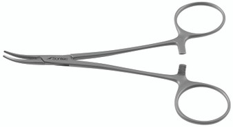 115-412Q - HALSTEAD MOSQUITO FORCEPS CURVED 5" QUANTUM