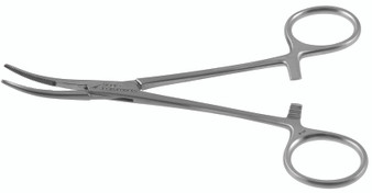 115-448Q - KELLY FORCEPS CURVED 5 1/2" QUANTUM