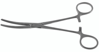 115-486 - ROCHESTER PEAN FORCEPS SERRATED CURVED 6 1/4"
