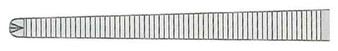 115-520 - ROCHESTER OCHSNER FORCEPS SERRATED STRAIGHT 1x2T 6 1/4"