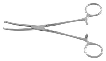 115-526 - ROCHESTER OCHSNER FORCEPS SERRATED CURVED 1x2T 7 1/4"
