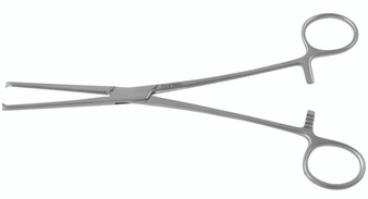 115-534 - ROCHESTER OCHSNER FORCEPS SERRATED STRAIGHT 1x2T 9"