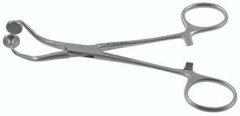 117-516 - TOWEL CLAMP SERRATED DISC 4mm 4 1/2"