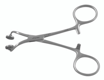 117-517 - TOWEL CLAMP SERRATED DISC 8mm 4 1/2"