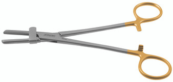 117-565 - VORSE TUBE OCCLUDING CLAMP SERRATED U-GUARD 7 1/4"
