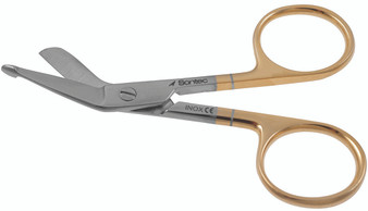 1200-202Q - LISTER BANDAGE SCISSORS POWER-CUT-GOLD 3 1/2" QUANTUM