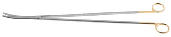 1200-269 - NELSON-METZ SCISSORS PC GOLD CURVED 16"