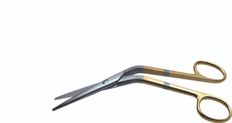 1200-310 - COTTLE DORSAL SCISSORS POWER CUT GOLD SERRATED HEAVY 6 3/4"