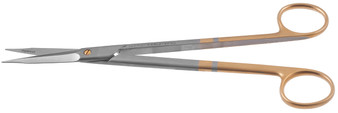 1200-388 - FANOUS SABREBACK SCISSORS TENOTOMY TIP POWER-CUT-GOLD STRAIGHT 8"