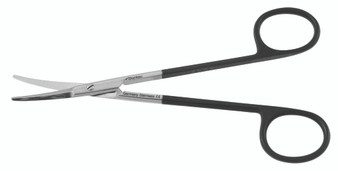 1200-401 - FOMON SABREBACK SCISSORS POWER-CUT-BLACK CURVED 5 1/2"