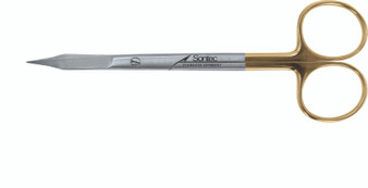 1200-405 - GOLDMAN-FOX SCISSORS TENOTOMY TIP POWER-CUT-GOLD CURVED 5"