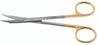 1200-405Q - GOLDMAN-FOX SCISSORS TENOTOMY TIP POWER-CUT-GOLD CURVED 5" QUANTUM