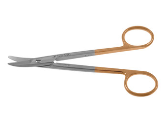 1200-410 - SISTRUNK SCISSORS POWER-CUT-GOLD CURVED 5 1/2"