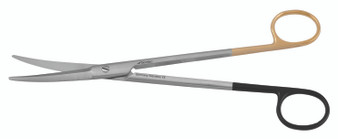 1200-496 - GORNEY SCISSORS TC-POWER-CUT CURVED SERRATED 7 3/4"