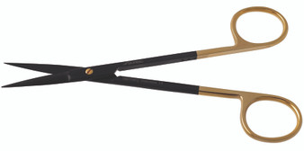 1200-946 - CERAMITEC JOSEPH PECK SCISSORS W/GOLD SCREW TCPC STRAIGHT SHARP 6"