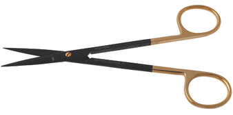1200-946 - JOSEPH PECK SCISSORS CERAMITEC TC-POWER-CUT W/GOLD SCREW STRAIGHT SHARP 6"