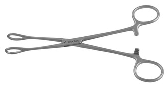 123-601 - FOERSTER SPONGE FORCEPS SERRATED JAWS STRAIGHT 7"