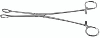 123-606Q - FOERSTER SPONGE FORCEPS SERRATED JAWS STRAIGHT 9 1/2" QUANTUM