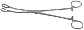 123-616 - FOERSTER SPONGE FORCEPS SERRATED JAWS CURVED 9 1/2"