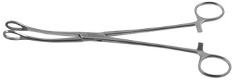 123-616Q - FOERSTER SPONGE FORCEPS SERRATED JAWS CURVED 9 1/2" QUANTUM