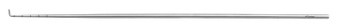 1271-121U - ARTHROSCOPIC HOOK PROBE GRADUATED 3.5mm TIP UNIVERSAL SHAFT 9"