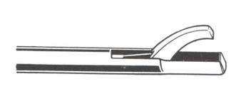 1271-354 - SQUARE PUNCH 2.7mm 45° RIGHT W/OVERLOAD CONE 7"