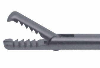 1271-625 - ARTHROSCOPIC GRASPING FORCEPS 4.5mm 1x2T 15° CURVED UP 6"