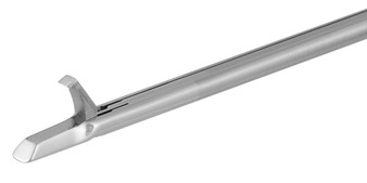 1273-367 - HOOK PUNCH EG HANDLE 1.67 x 3.32mm WIDE BLUNT 1mm NOSE CURVED LEFT SHAFT 5"