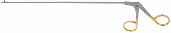 1301-114Q - LARYNGOSCOPY SCISSORS CLASSIC CONICAL TUBE 2mm SHAFT STRAIGHT HORIZONTAL 9" QUANTUM