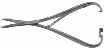 130-570 - MATHIEU OLSEN NEEDLE HOLDER SERRATED TIP 5 1/2"