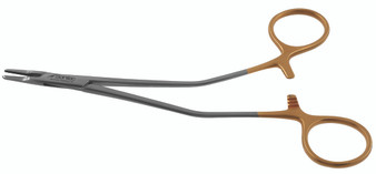 132-315 - PARELL NEEDLE HOLDER TC SERRATED TIP 7"