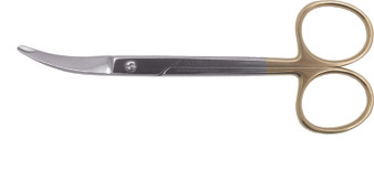 134-296 - NORTHBENT SUTURE SCISSORS CLASSIC CURVED SIDEWAYS 4 3/4"
