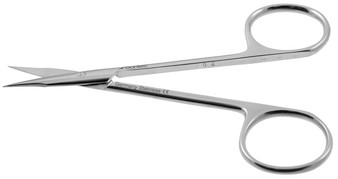 13-8805 - STEVENS TENOTOMY SCISSORS CLASSIC SHORT SHARP STRAIGHT POINTED BLADES 4 1/8" FS