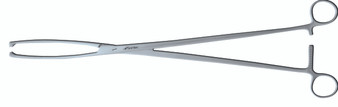 1404-945 - UTERINE EQUINE TENACULUM FORCEPS 2x2T 19" FS