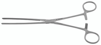 142-200 - DOYEN-KOCHER INTESTINAL FORCEPS LONGITUDINAL SERRATED STRAIGHT 9"