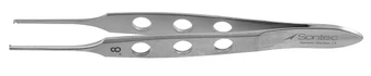 14-3810 - BISHOP HARMON TISSUE FORCEPS 0.8mm TIP 1 x 2 TEETH 3 1/2"