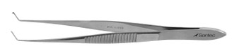 14-4727 - FOERSTER IRIS TISSUE FORCEPS ANGLE TIP 1 x 2 TEETH 3 3/4"