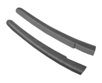 14-5910 - CASTROVIEJO FORCEPS W/TYING PLATFORM CURVED SMOOTH TIP 4 1/4"