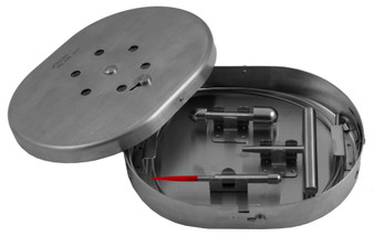 170-330 - NABATOFF VEIN STRIPPER SET W/STERILIZING CASE STAINLESS STEEL