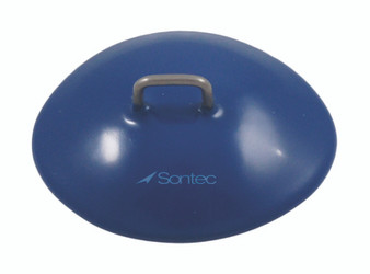 18-8022B - EYE SHIELD W/HANDLE BLUE COATED 22 x 27mm ONE EACH