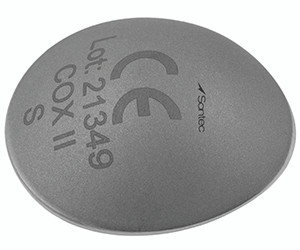 18-8037 - LASER EYE SHIELD SMOOTH SMALL 23.5 X 21 MM COMES WITH 1 SUCTION CUP