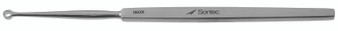 199-196 - FOX DERMAL CURETTE ROUND RING 3mm TIP 5 1/2"